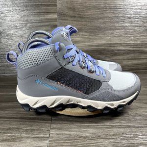 Columbia Grey Flow Centre Women's Hiking Boots Shoe Size 7 NWT